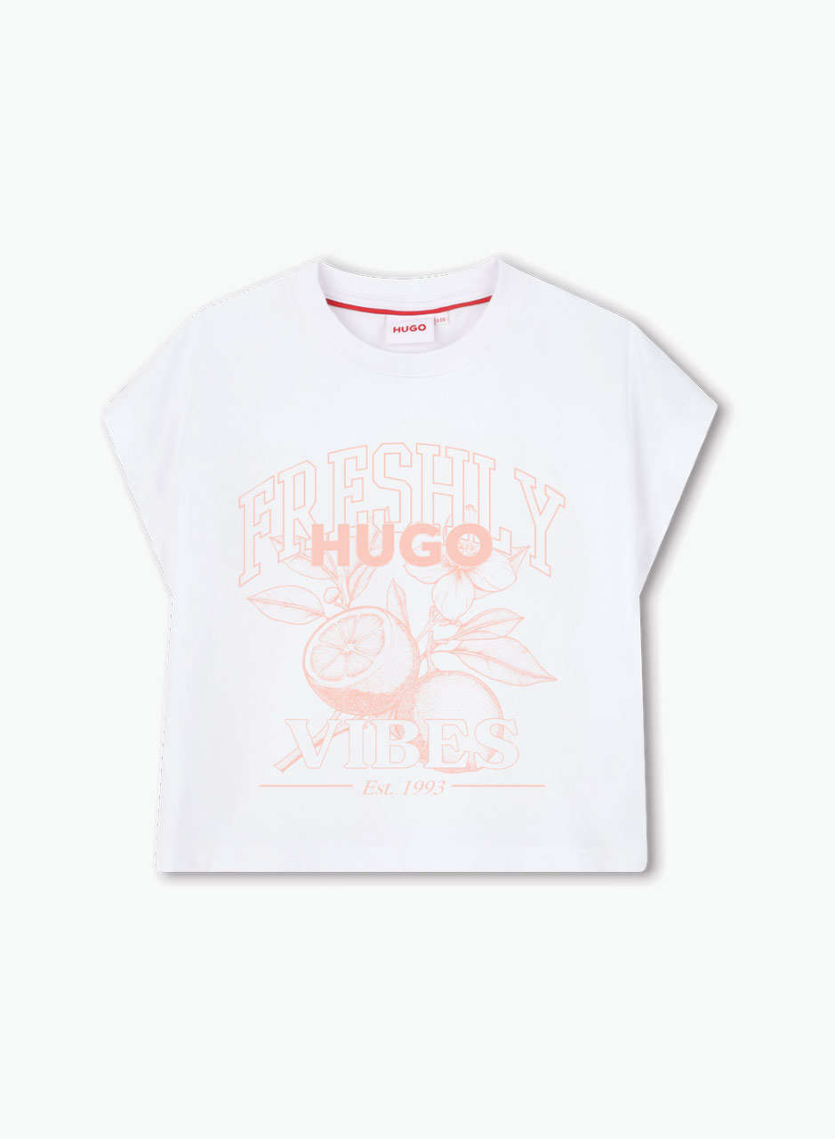 Cotton t-shirt "Freshly vibes"