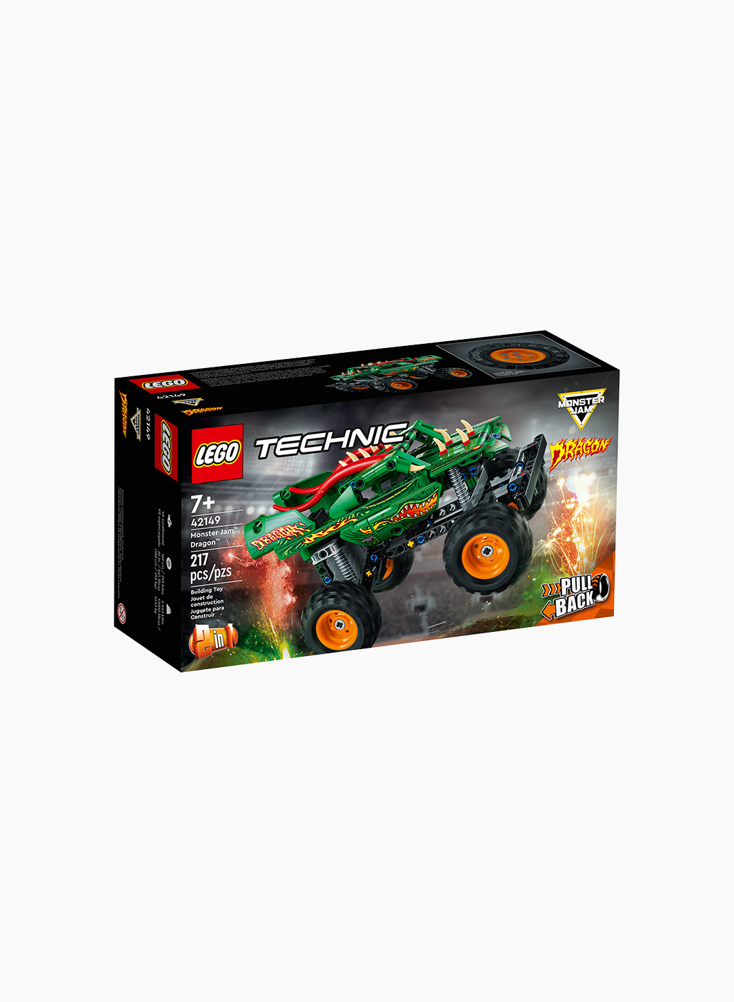 Конструктор Technic "Monster Jam Dragon"