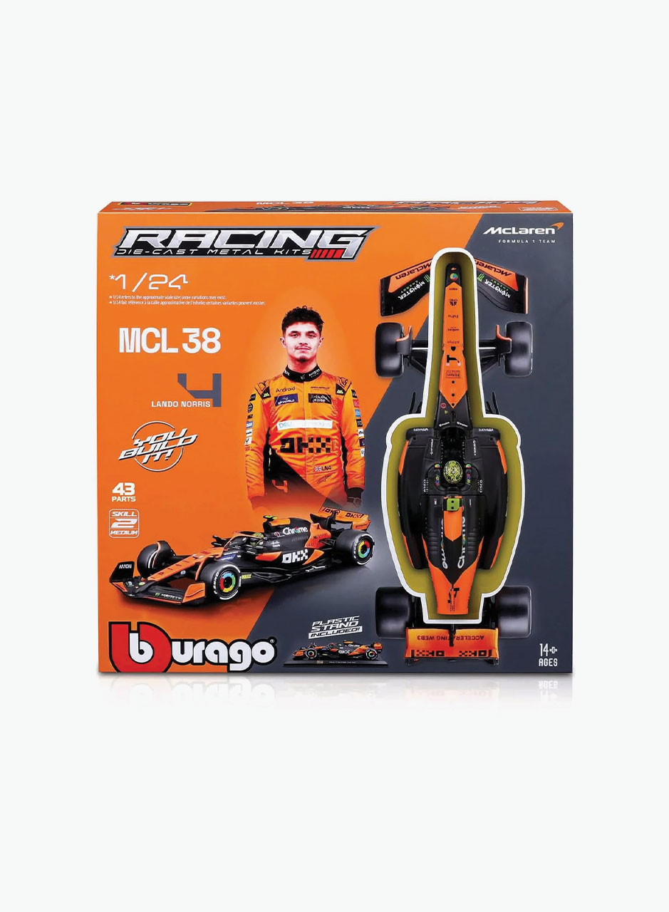 Կառուցողական մեքենա «McLaren MCL38» Scale 1:24 Կառուցողական մեքենա «McLaren MCL38» Scale 1:24