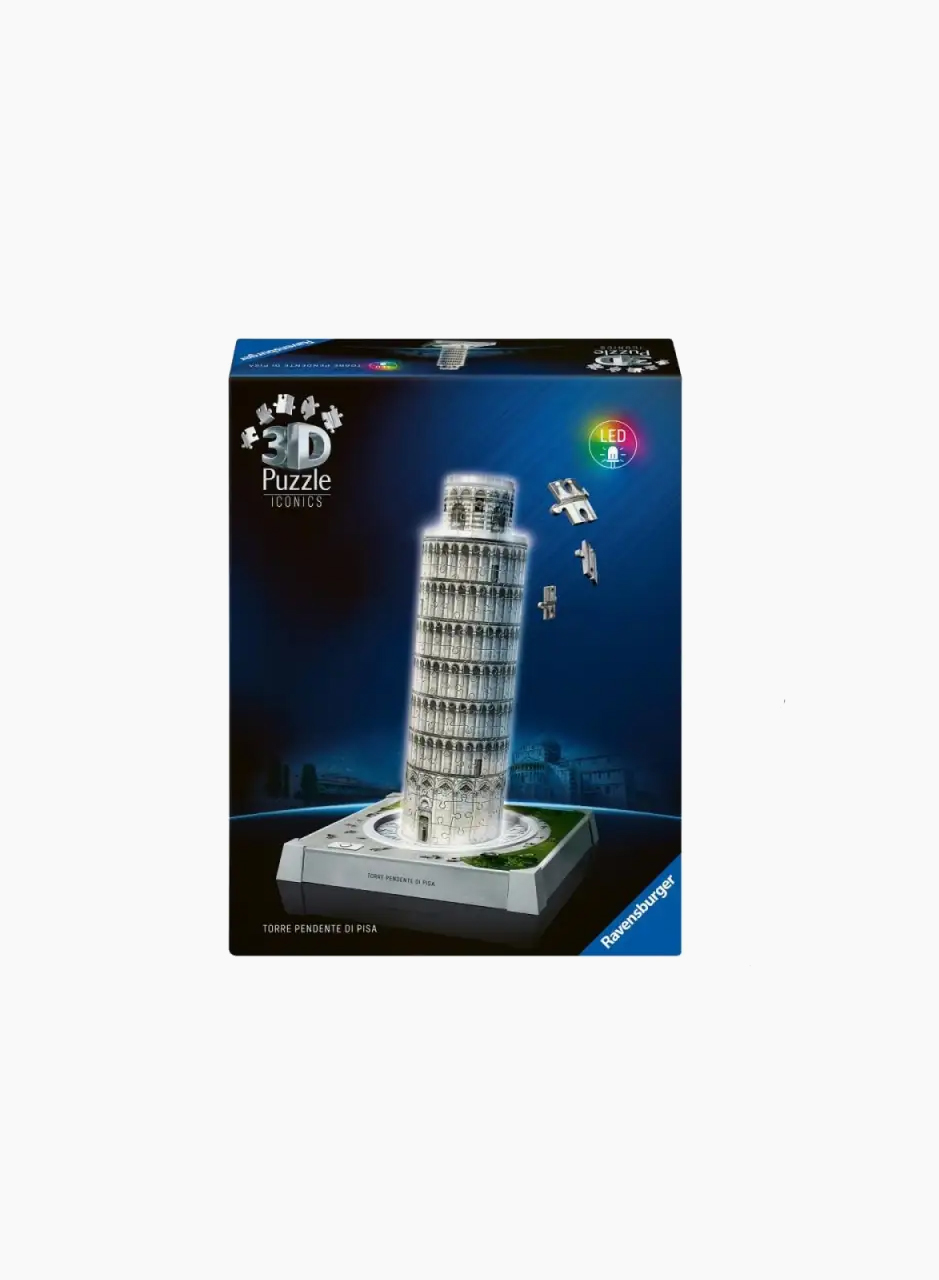 3D փազլ «Գիշերային Լուսավորվող Պիզա» 216 կտ.