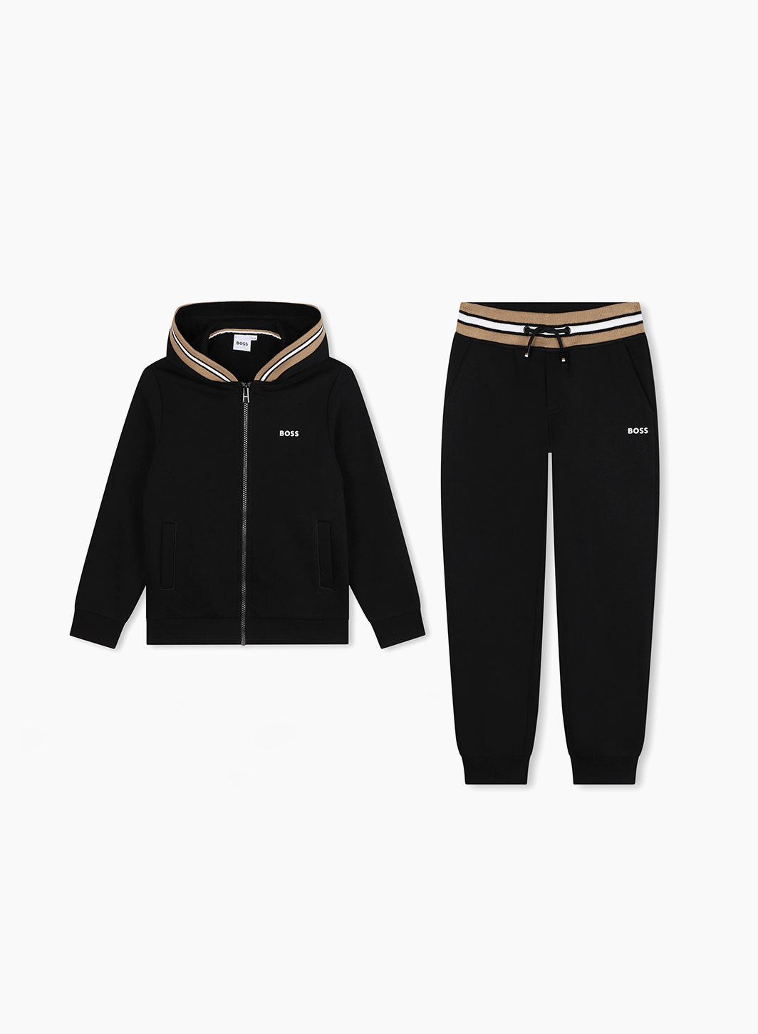 Tracksuit with an embroidered logo