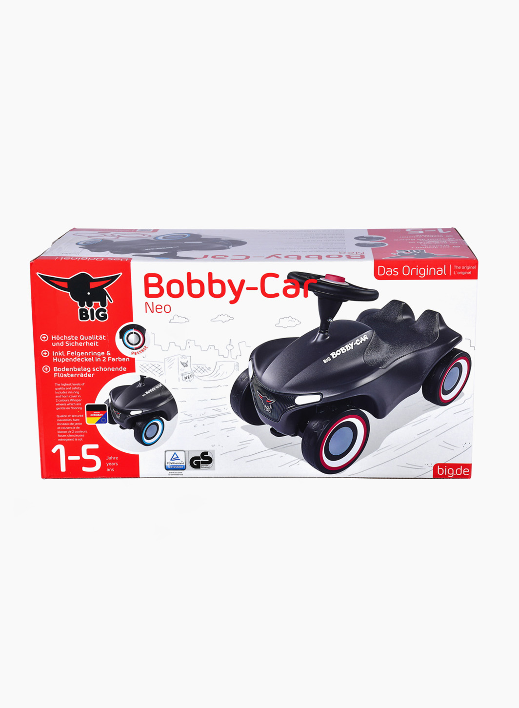 Ինքնագլոր մեքենա Bobby car «Neo Anthracite» Ինքնագլոր մեքենա Bobby car «Neo Anthracite»