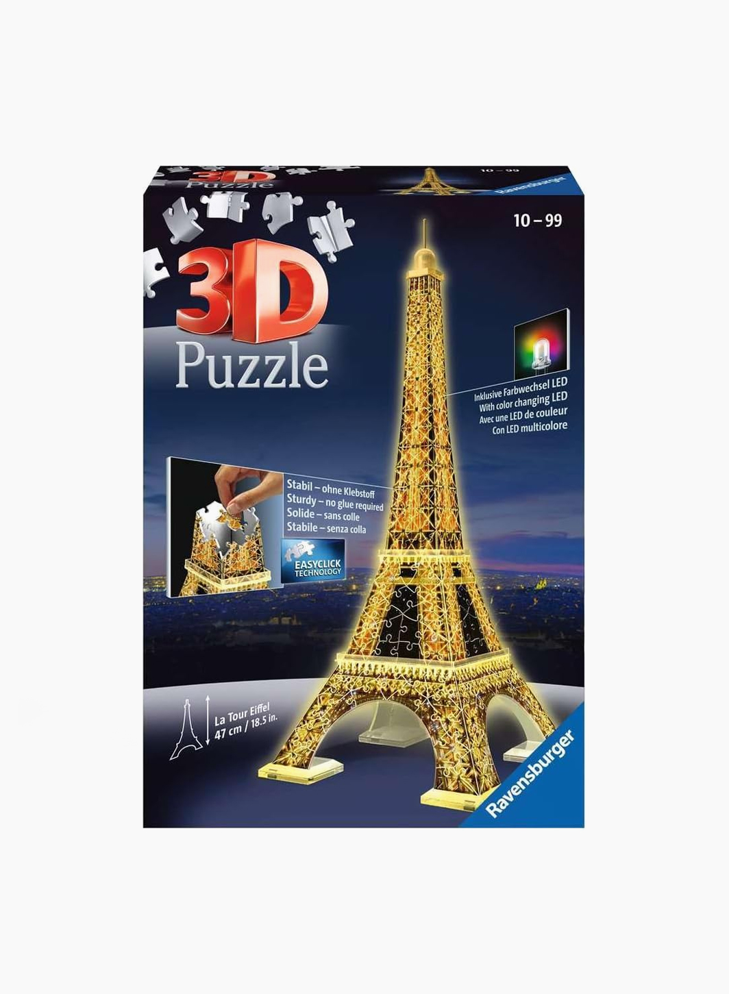 3D փազլ «Էյֆելյան աշտարակ» 216 կտ. 3D փազլ «Էյֆելյան աշտարակ» 216 կտ.