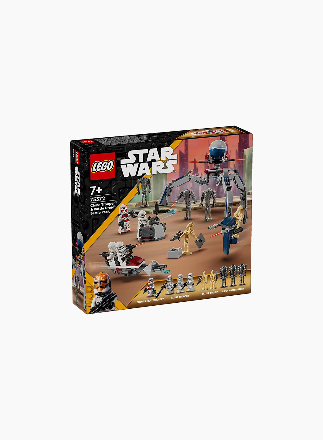 Կառուցողական խաղ Star Wars «Կլոնավորված զինվորն ու մարտական դրոիդը» Կառուցողական խաղ Star Wars «Կլոնավորված զինվորն ու մարտական դրոիդը»