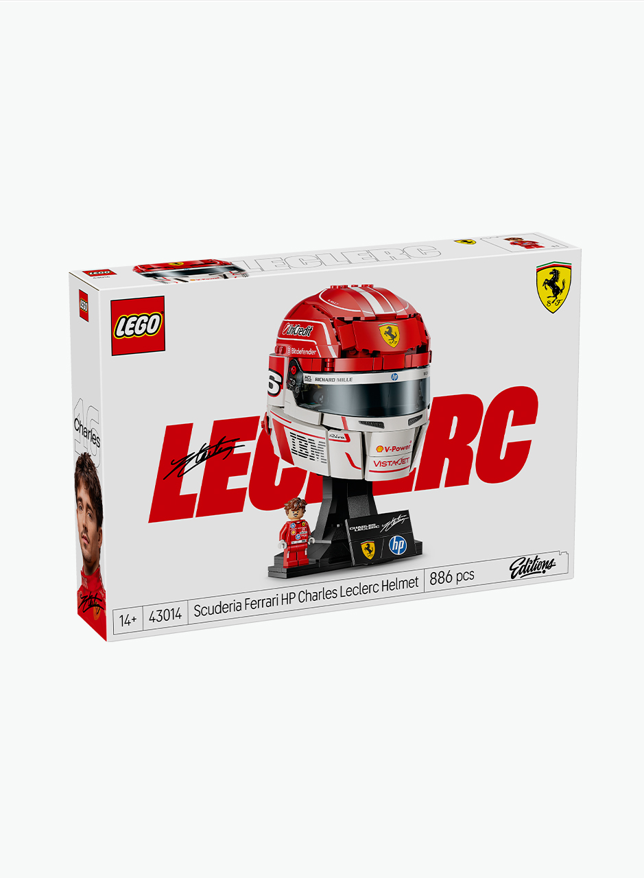 Конструктор Editions "Шлем Шарля Леклера команды Scuderia Ferrari HP"