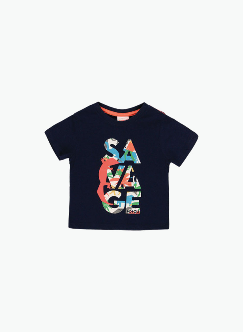 Cotton T-shirt "Savage"