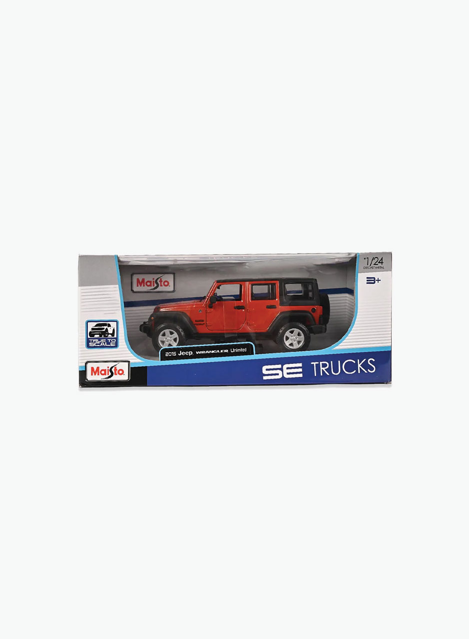 Մեքենա «2015 Jeep Wrangler» Scale 1:24