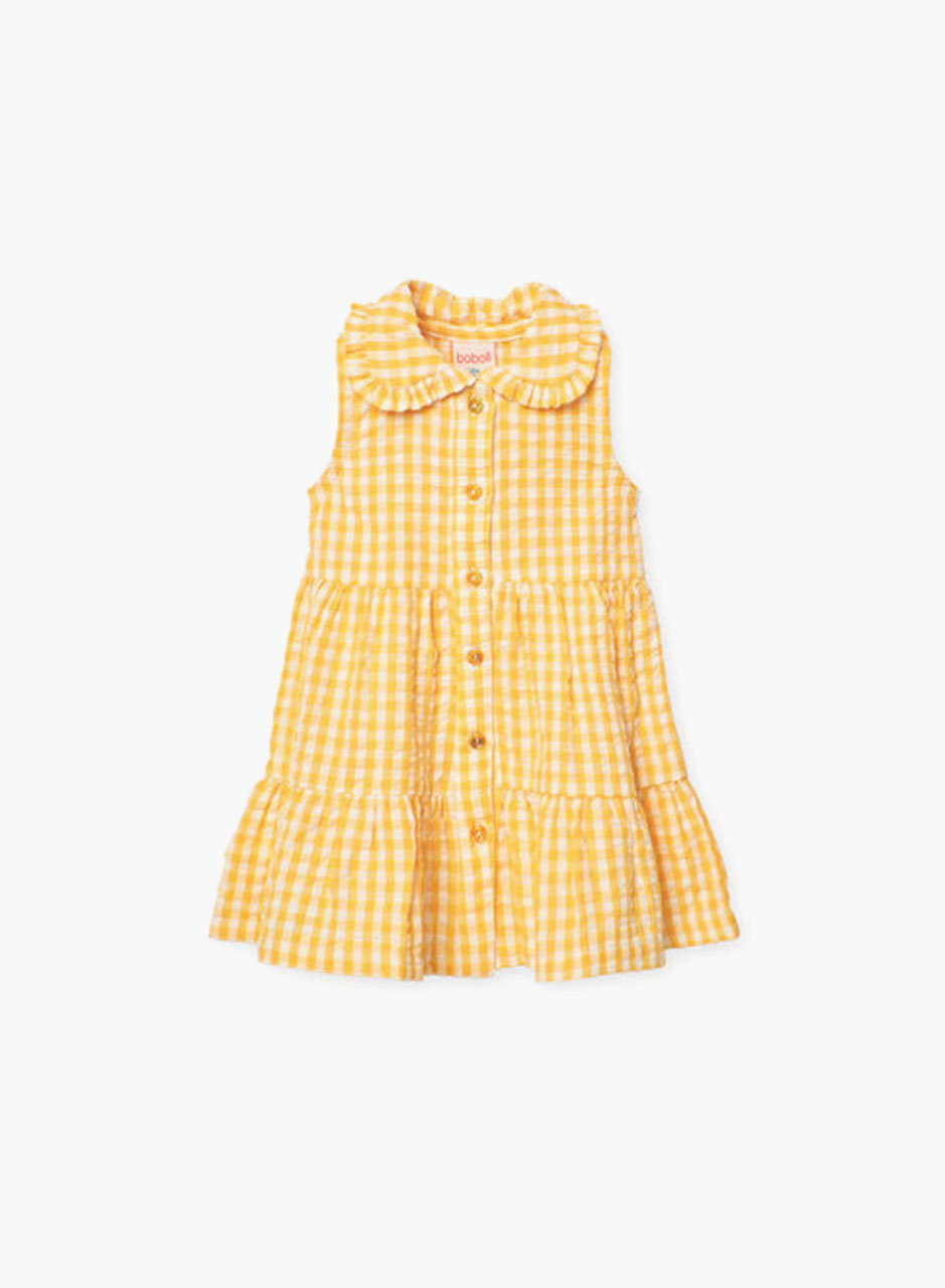 Checkered cotton dress Checkered cotton dress