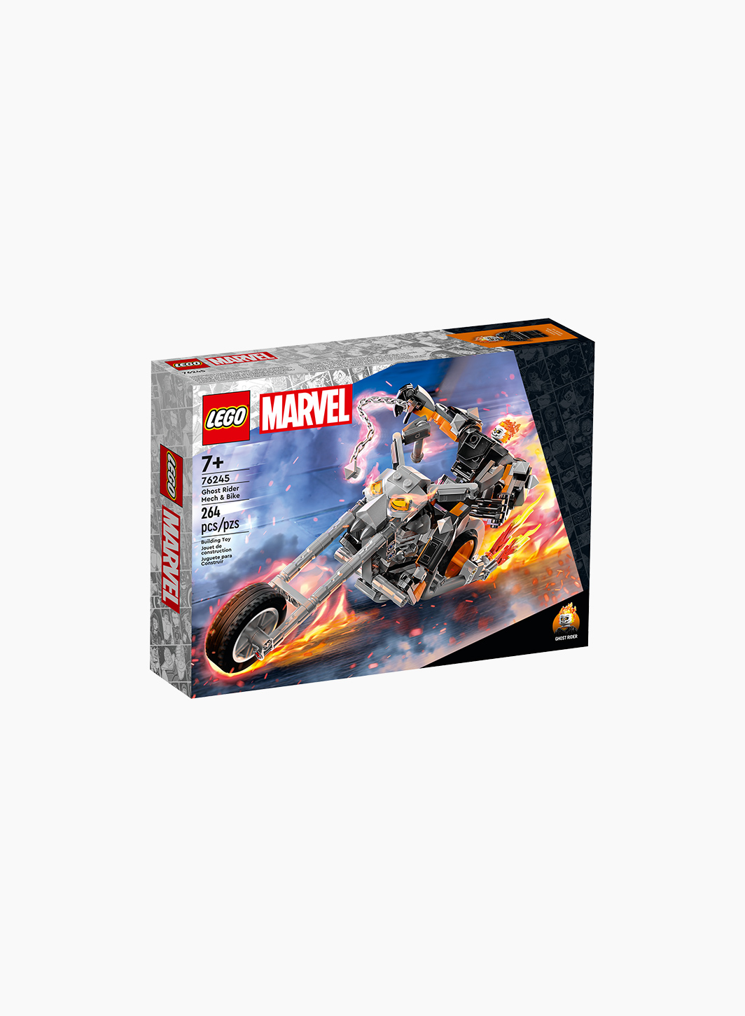 Կառուցողական խաղ Marvel «Ռոբոտ և Ghost Rider մոտոցիկլետ»