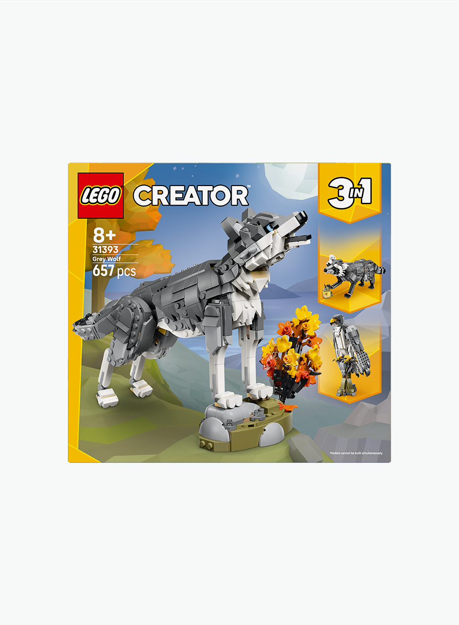 Constructor Creator "Forest Animals: Gray Wolf"
