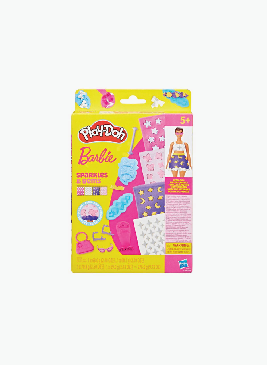 Plasticine set Play-Doh "Barbie sparkles and gems"