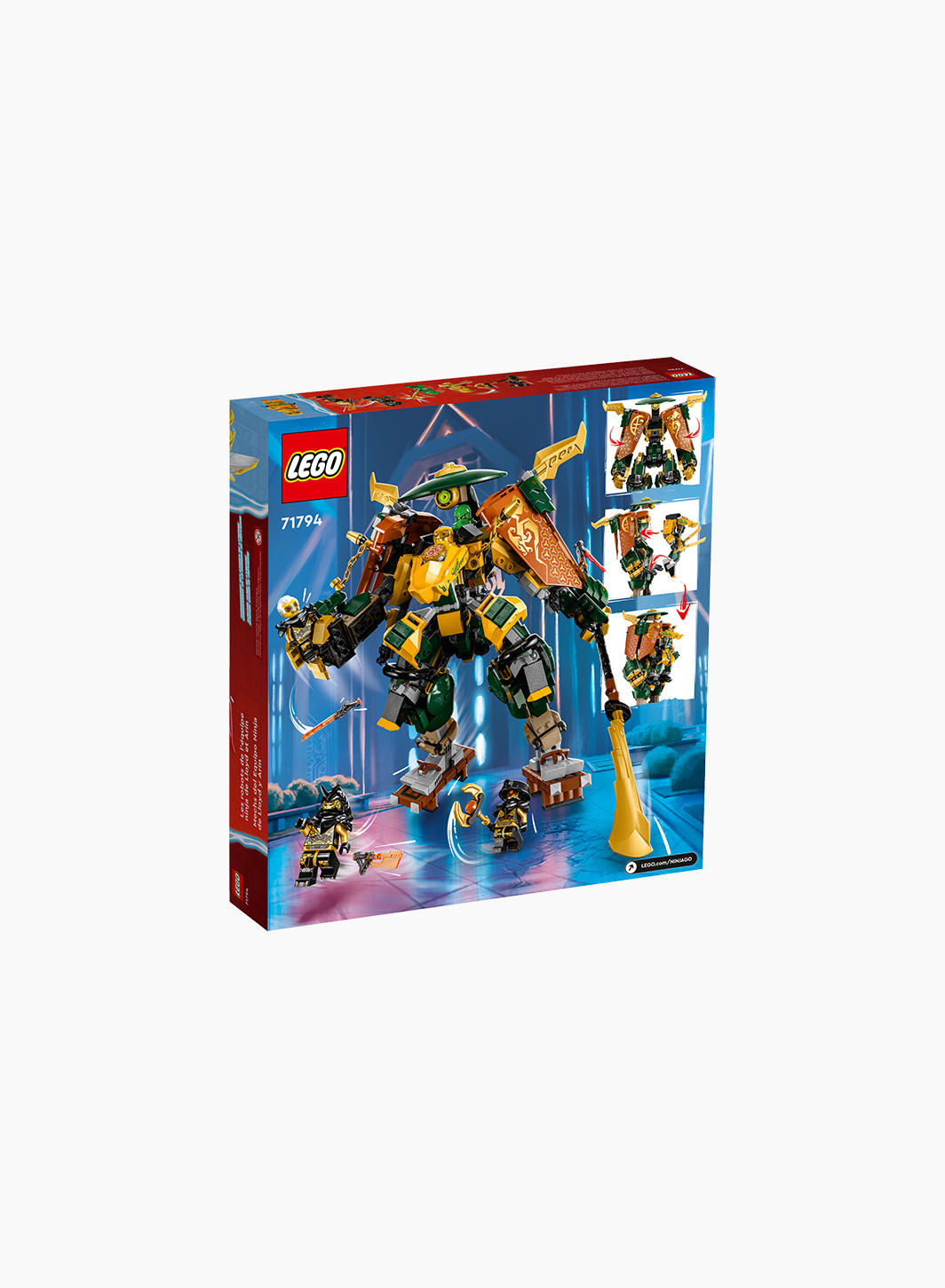 Constructor Ninjago "Lloyd and Arin's Ninja Team Mechs"