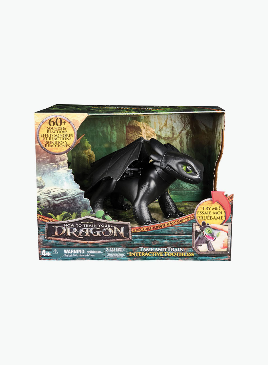Ֆիգուր Dreamworks Dragons «Ինտերակտիվ Անատամը 60 ձայնային մեղեդիներով և ռեակցիայով»