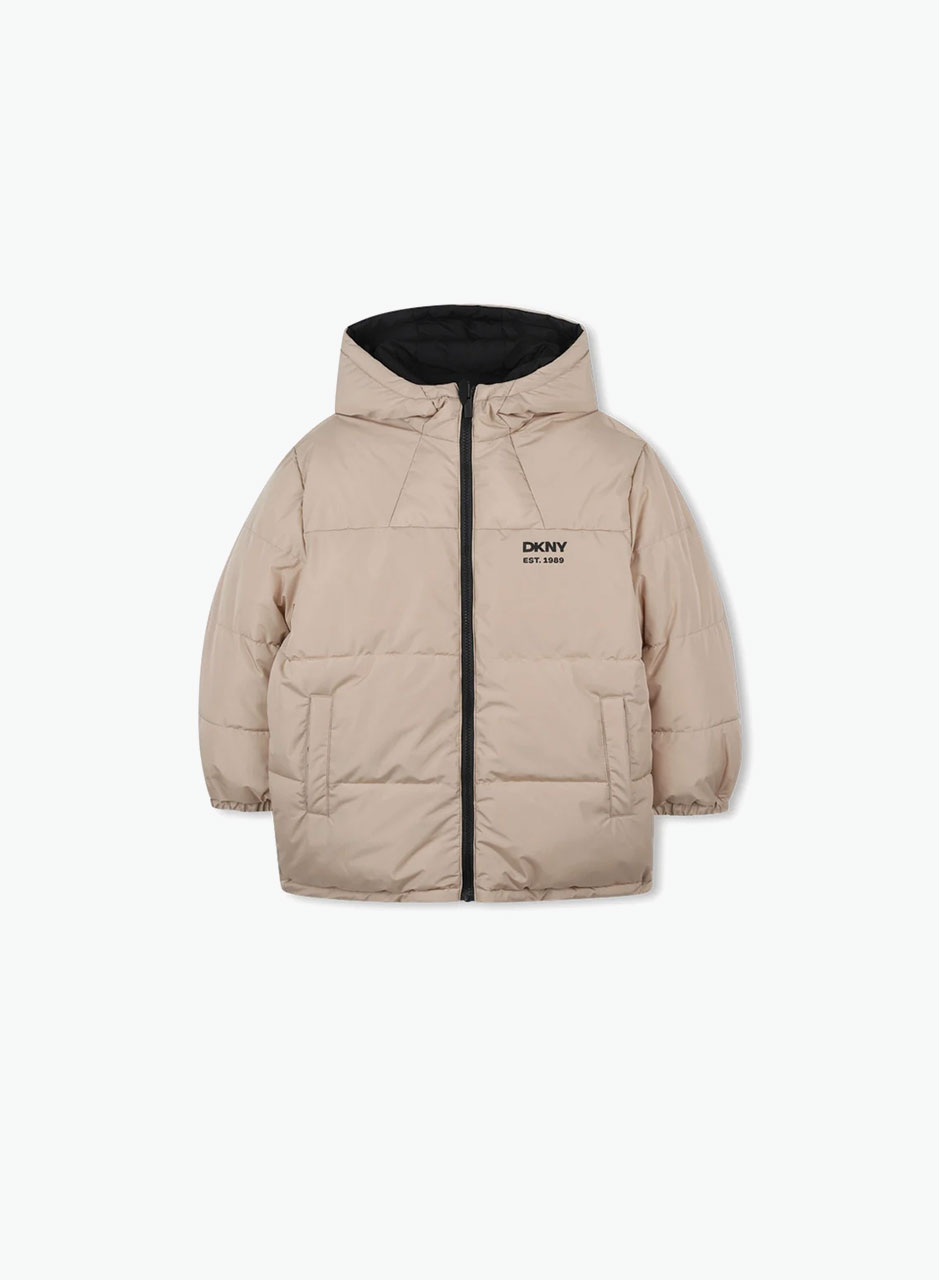 Двусторонняя зимняя куртка