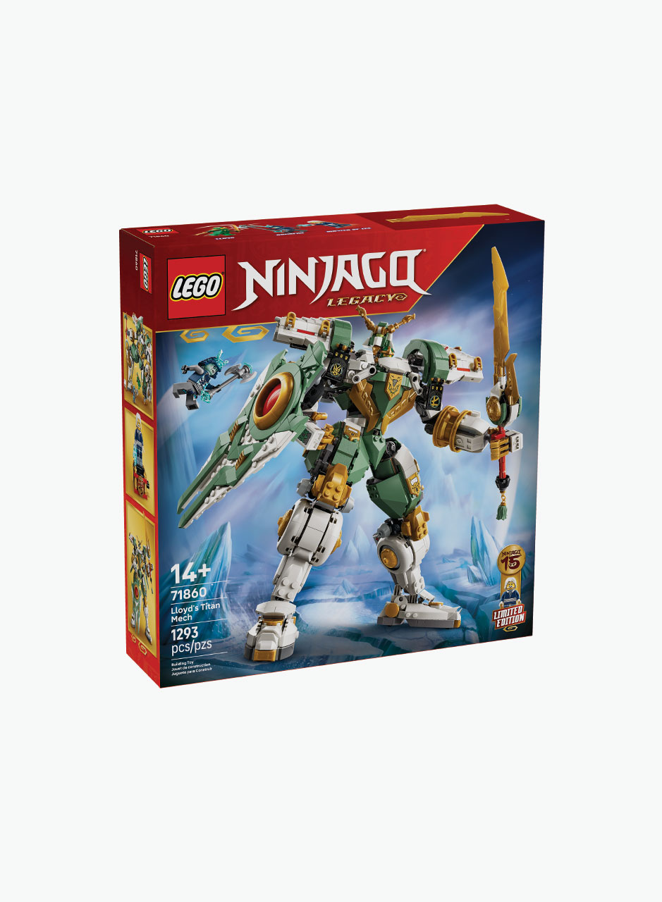 Կառուցողական խաղ Ninjago «Լլոյդի Տիտանի 15-ամյակը»