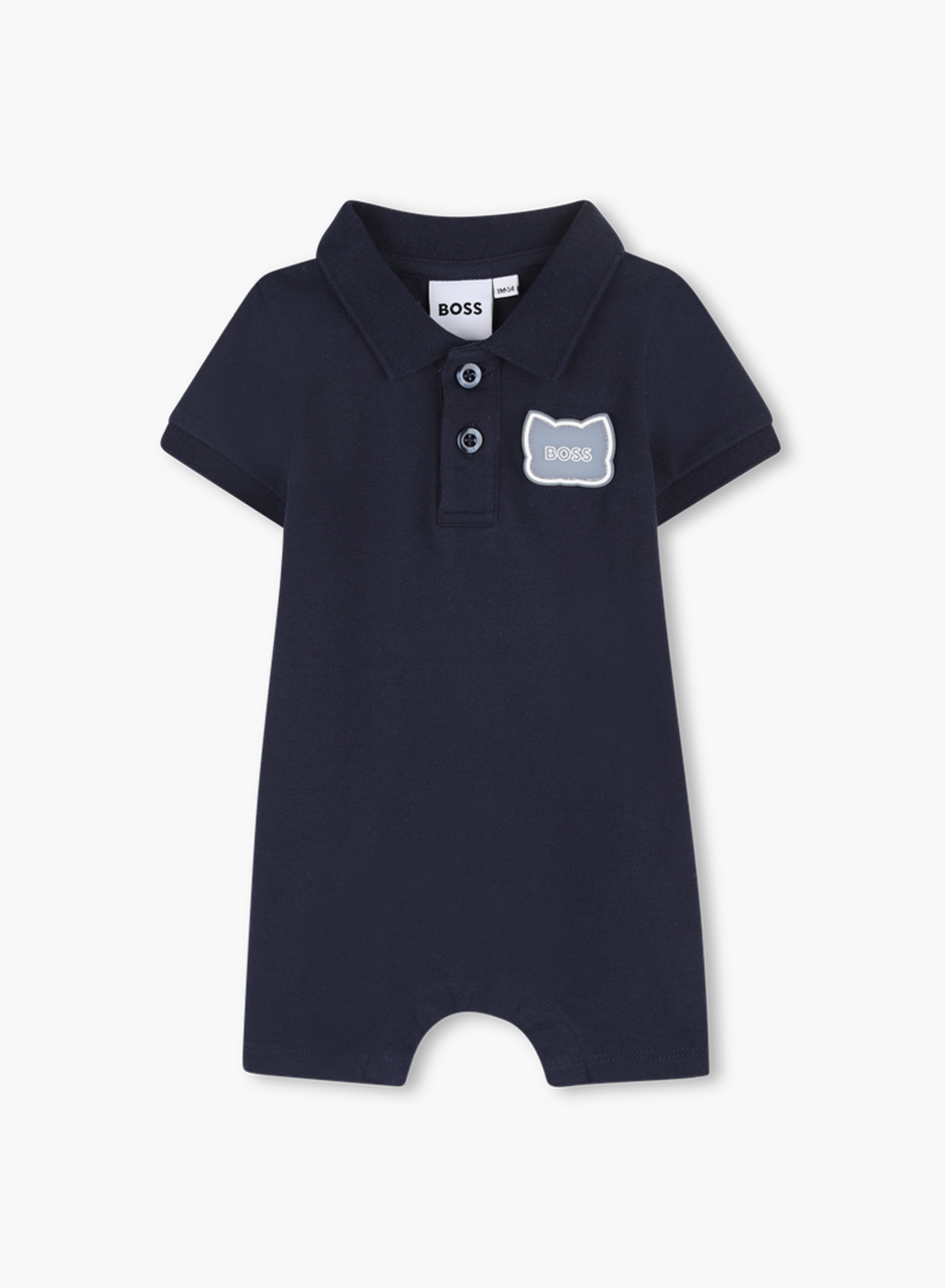 Bodysuit with collar "Boss"