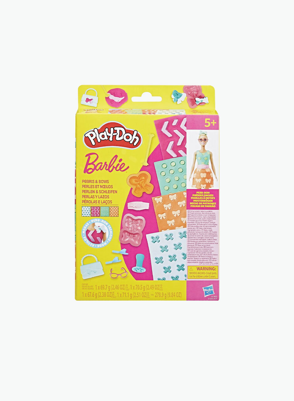 Plasticine set Play-Doh "Barbie pearls and bows"