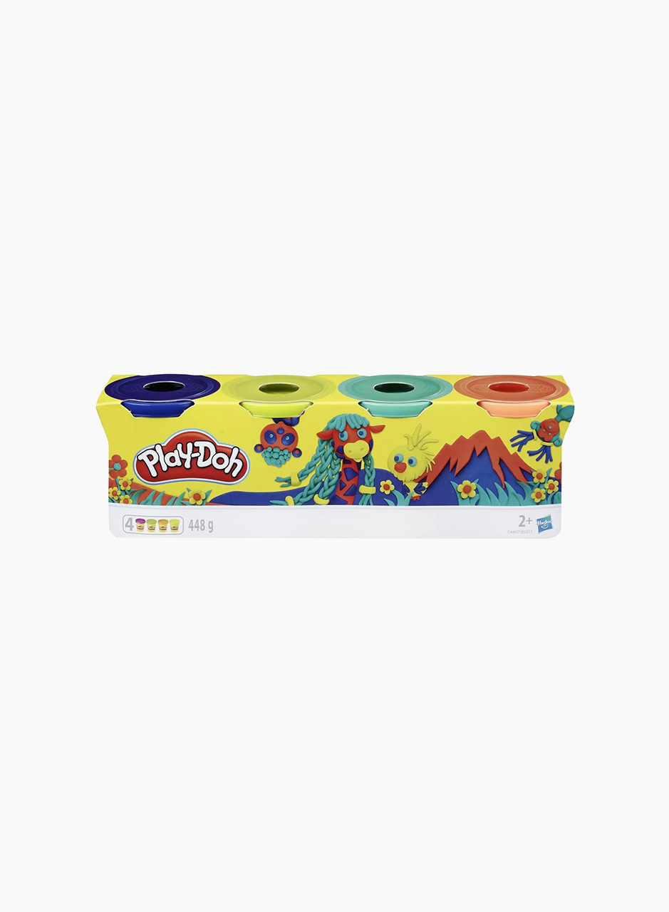 Plasticine Play-Doh "Wild" 4 pack