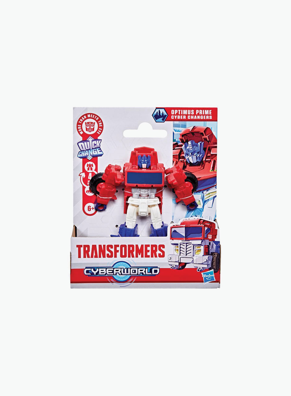 Figure Transformers CYBERWORLD "Optimus Prime"