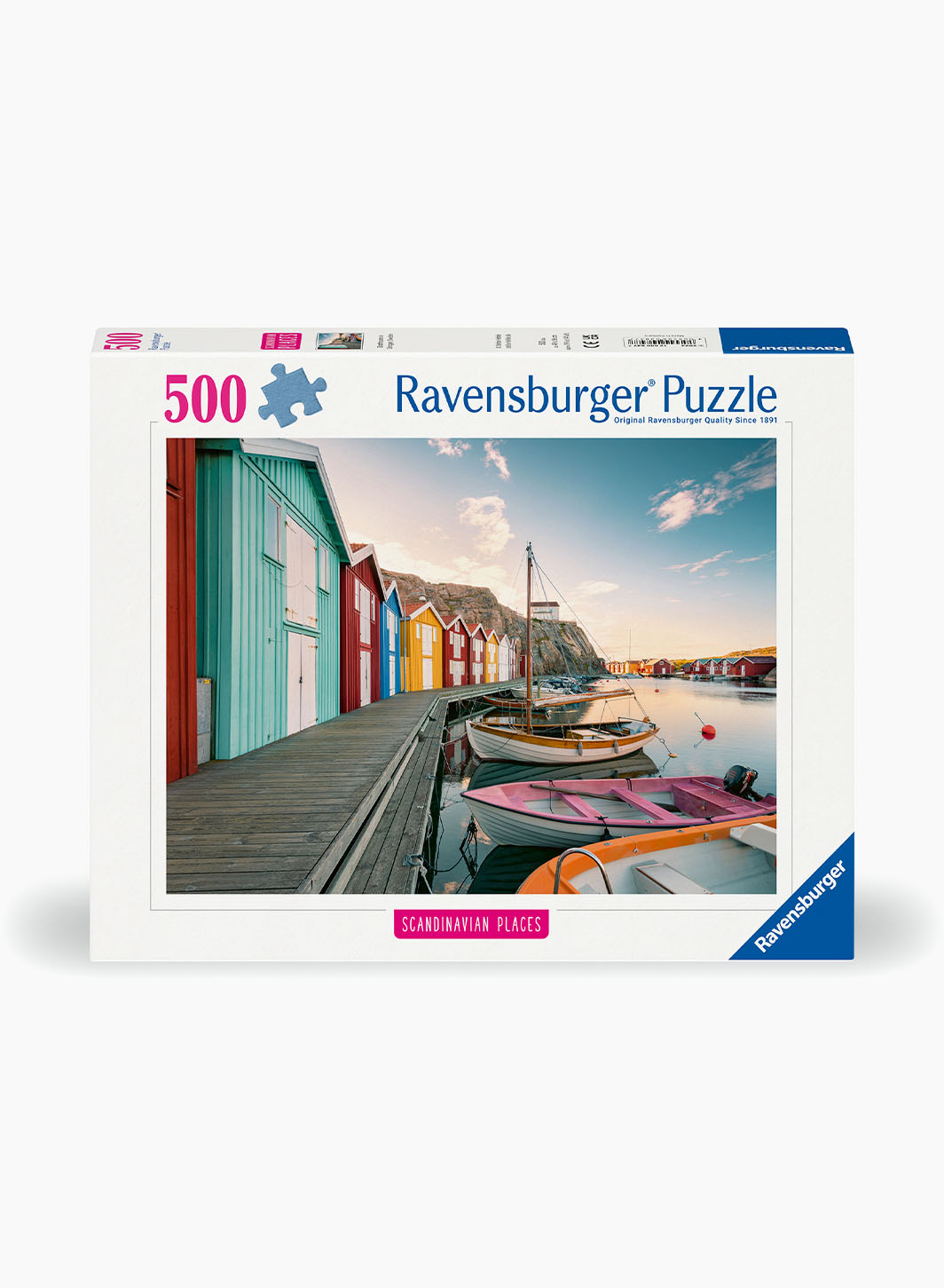 Puzzle "Boathouses in Smogen" 500 pcs.