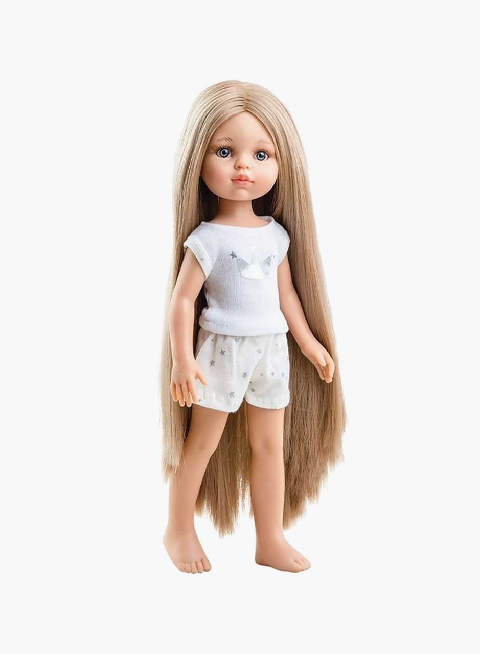 Doll Las Amigas "Carla in pyjamas", 32 cm