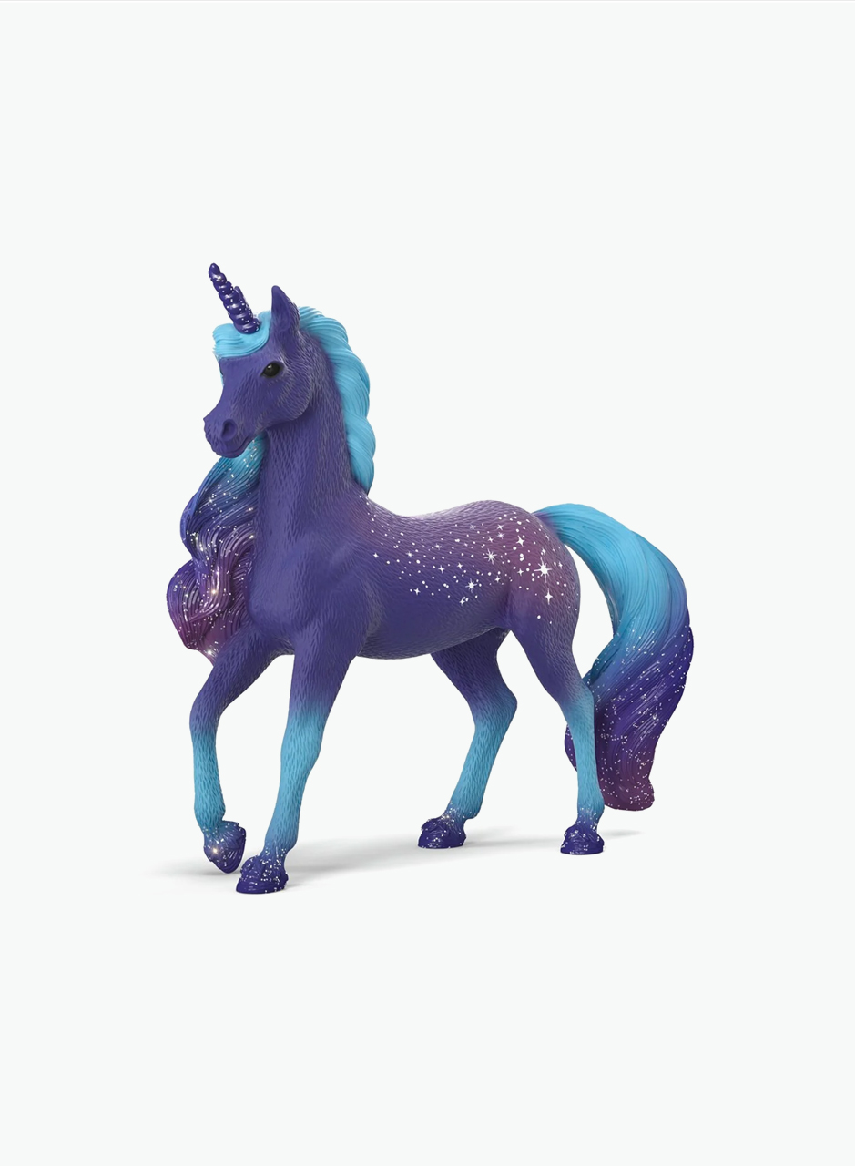 Animal figurine "Unicorn Stallion of the Rainbow Galaxy"