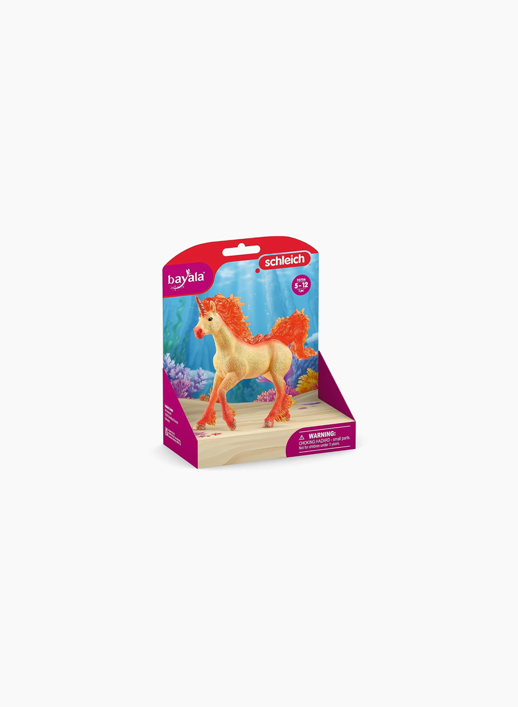 Animal figurine "Fire unicorn stallion"