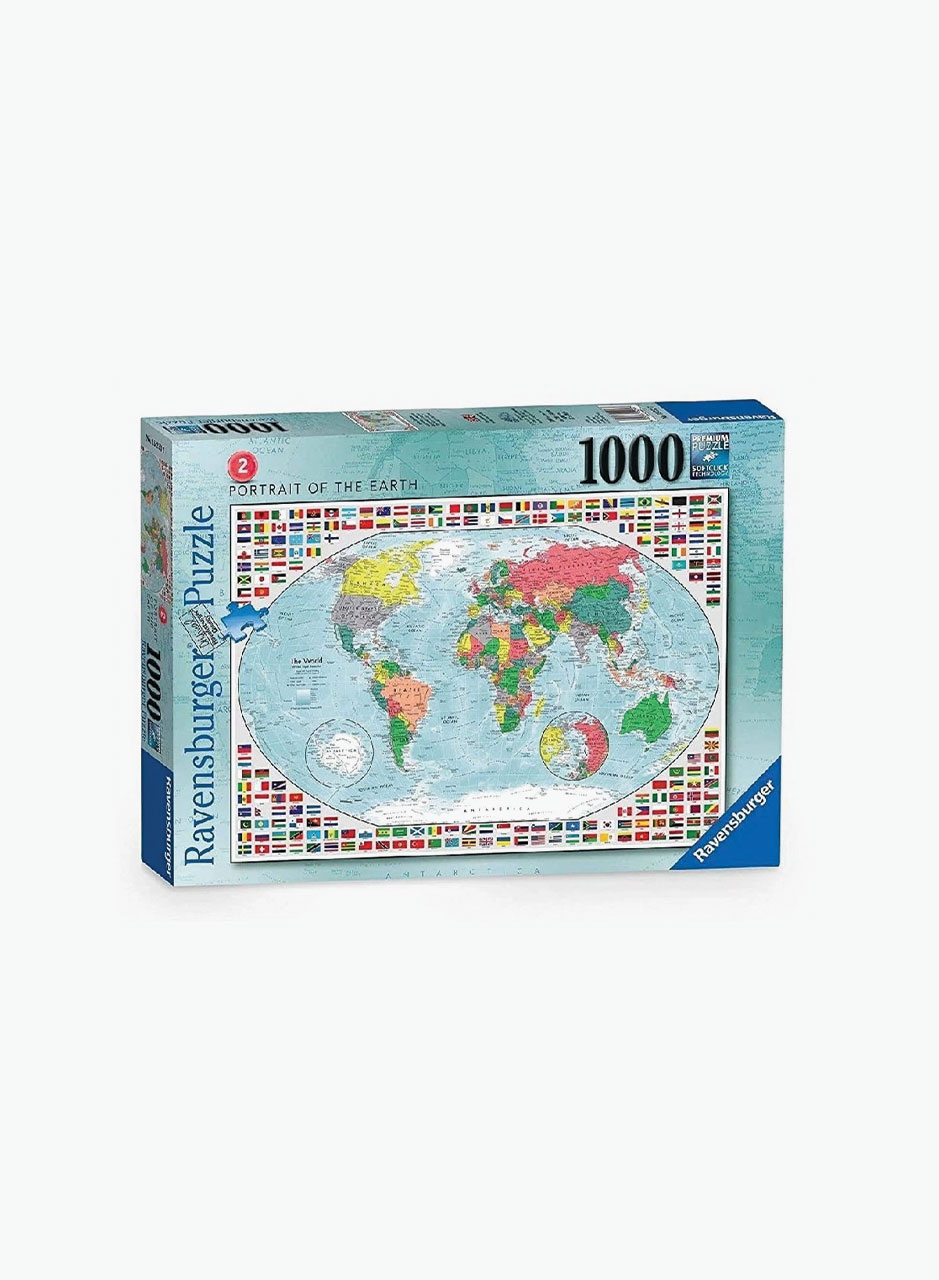 Puzzle "Earth World Map 70 x 50 cm" 1000 pcs.
