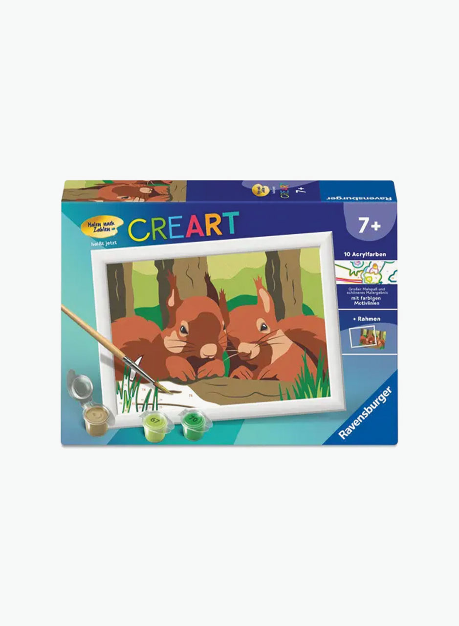 Картина по номерам "Белки"