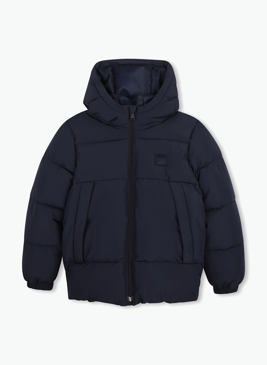 Winter jacket with hood