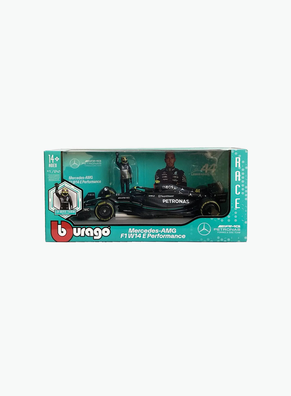 Մեքենա «Mercedes-AMG F1 W14 E #44 վարորդի հետ» Scale 1:24 Մեքենա «Mercedes-AMG F1 W14 E #44 վարորդի հետ» Scale 1:24