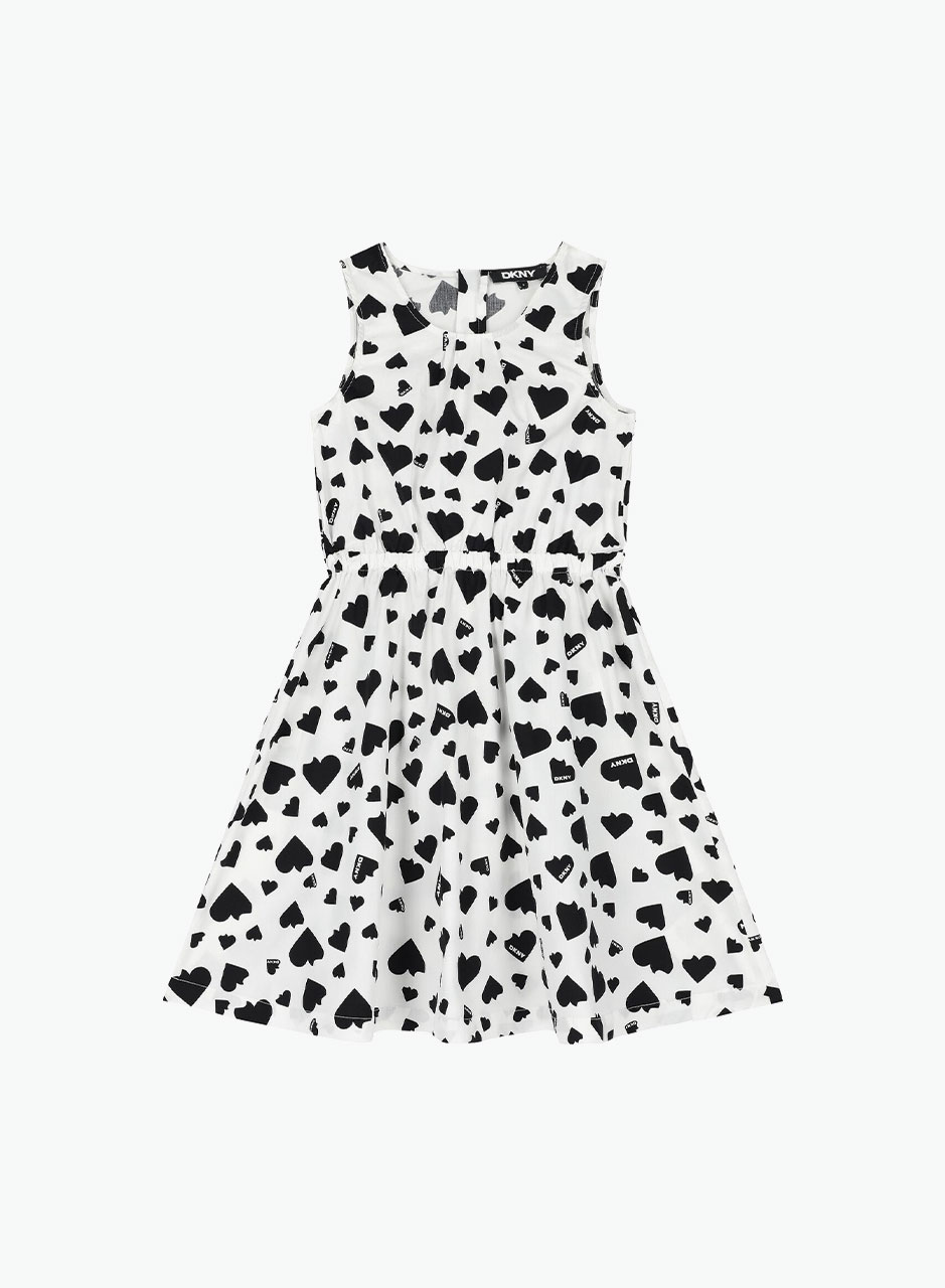 Printed cotton dress