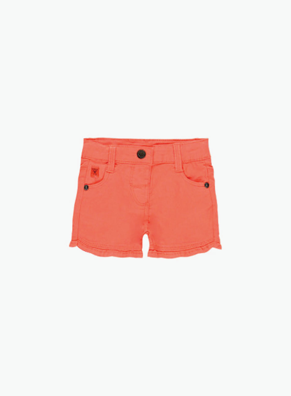 Baby shorts made of elastic gabardine