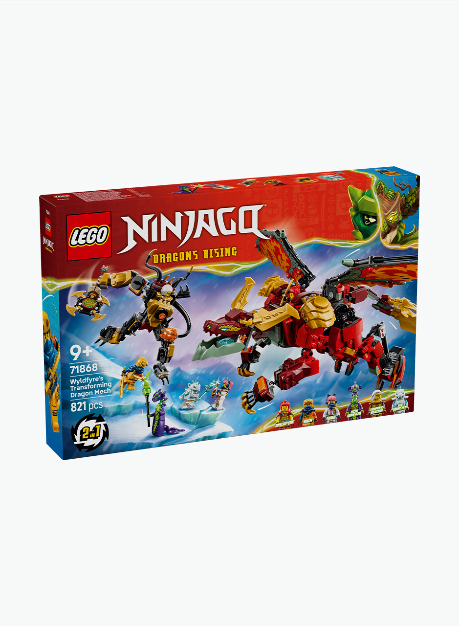 Конструктор Ninjago "Дракон-трансформер Вайлдфаер"