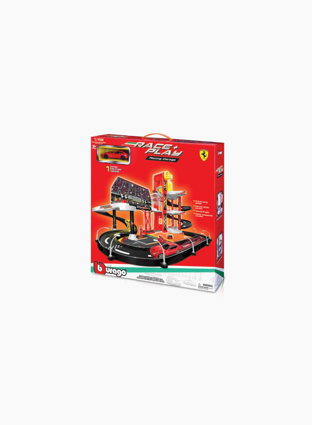 Play Set "Racing garage with 1 car"