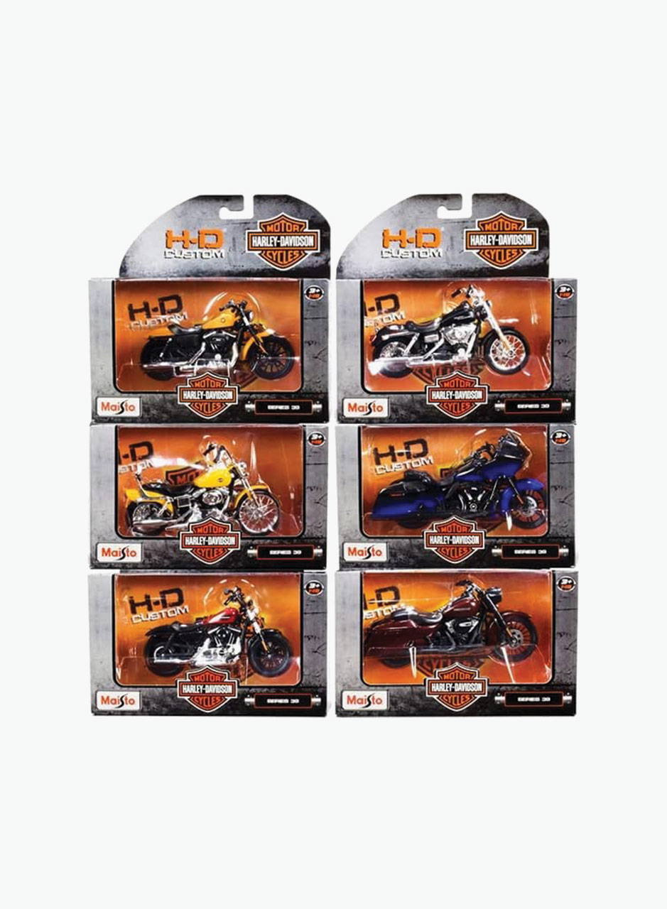 Motorcycle "Harley Davidson series 38-43" Scale 1:18