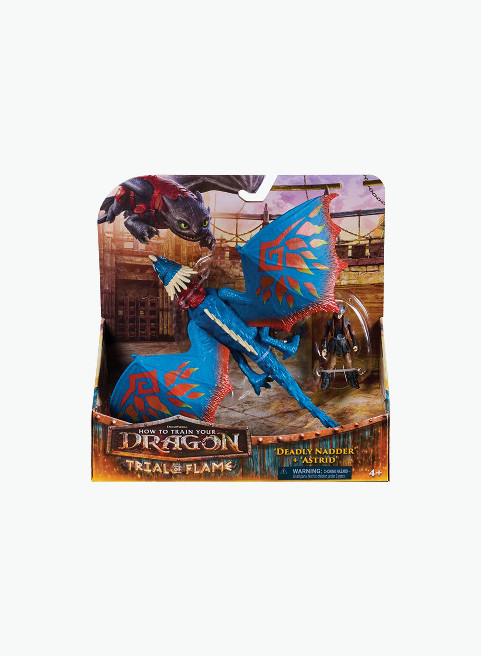 Ֆիգուրների հավաքածու Dreamworks Dragons «Մահվան Նադդեր և Աստրիդ»