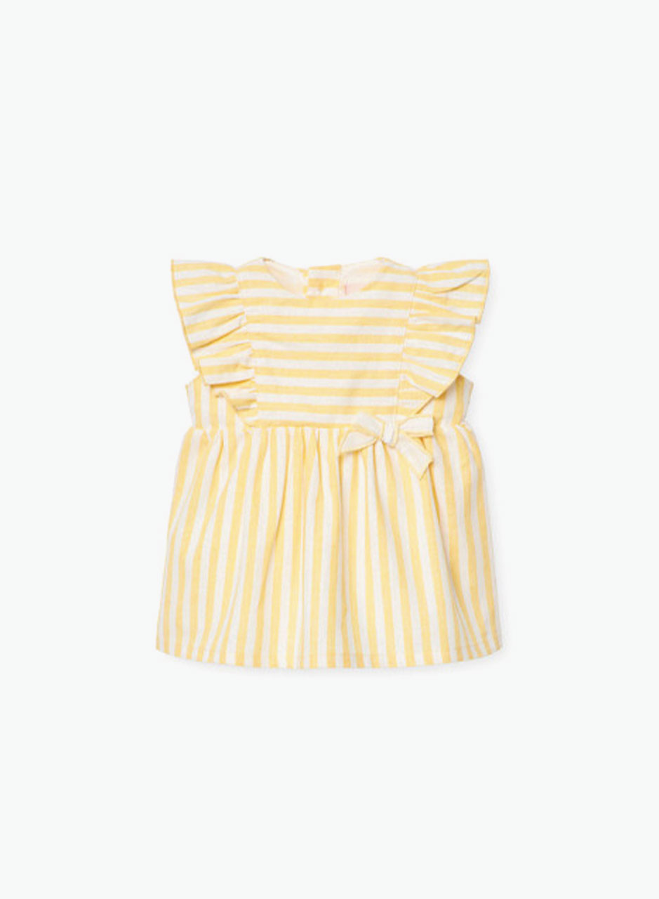 Linen striped summer dress Linen striped summer dress