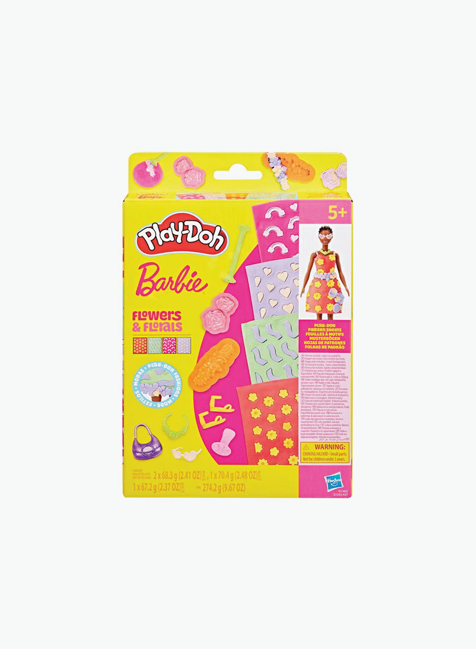 Plasticine set Play-Doh "Barbie flowers and florals"