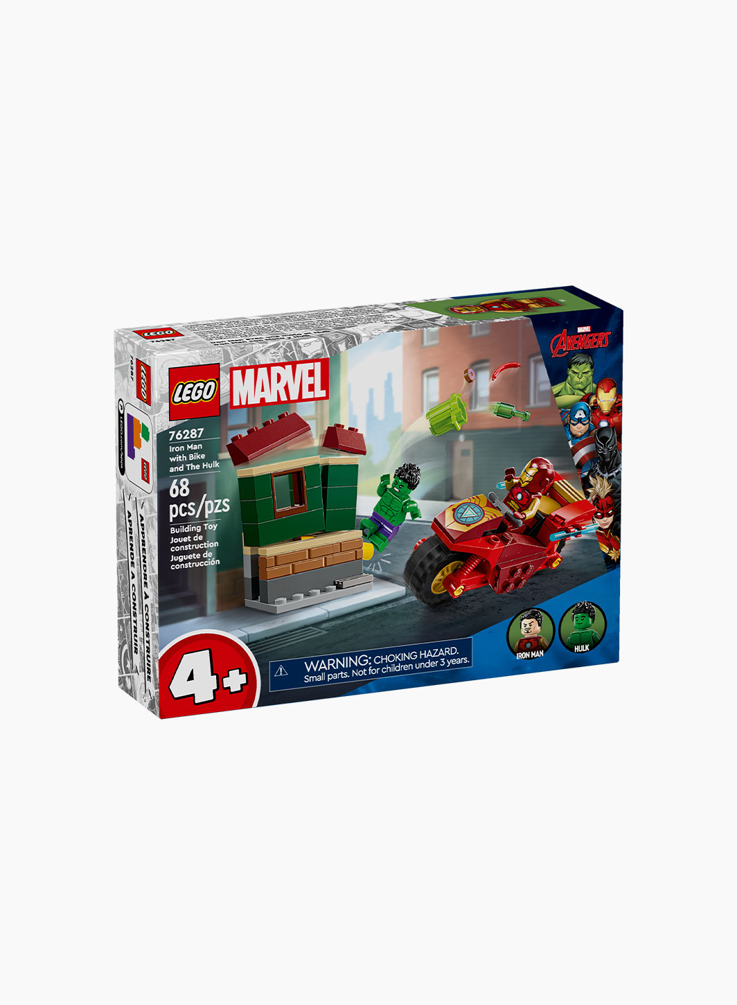 Constructor "Iron Man with Bike and The Hulk"