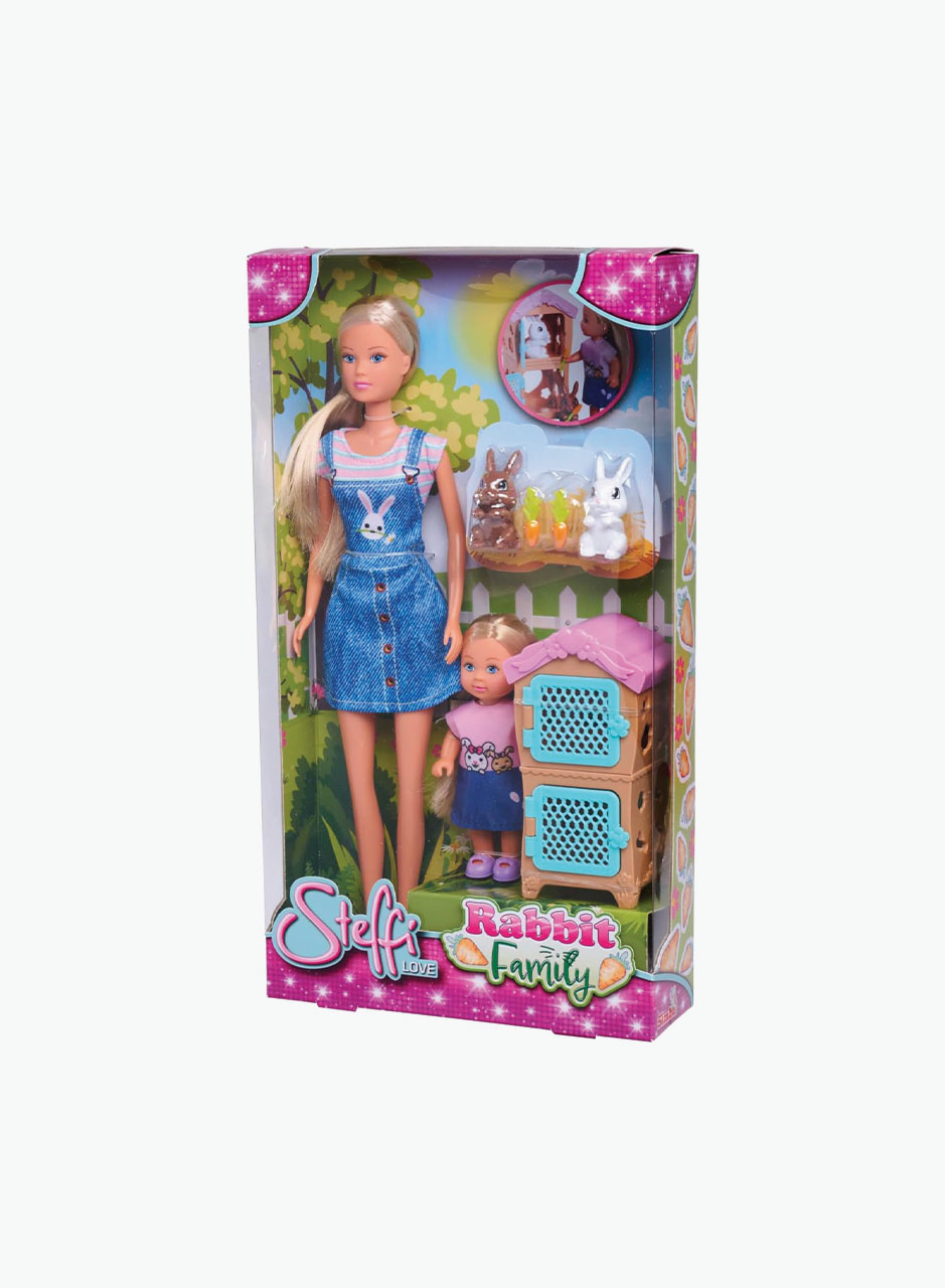 Doll Steffi "Rabbit Family"