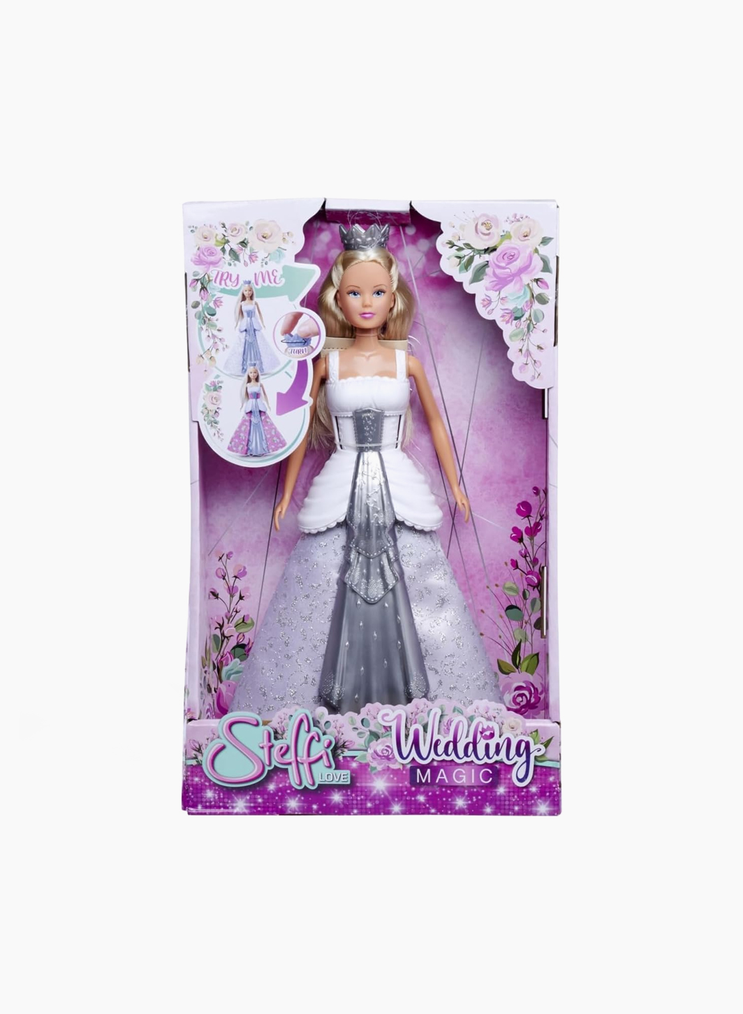 Doll "Wedding magic" with 2-in-1 dress