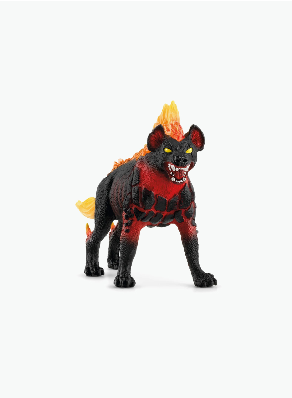 Mythical animal figurine "Lava hyena"