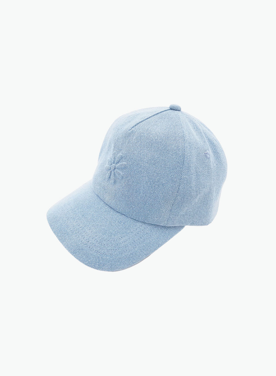 Базовая повседневная кепка с цветком