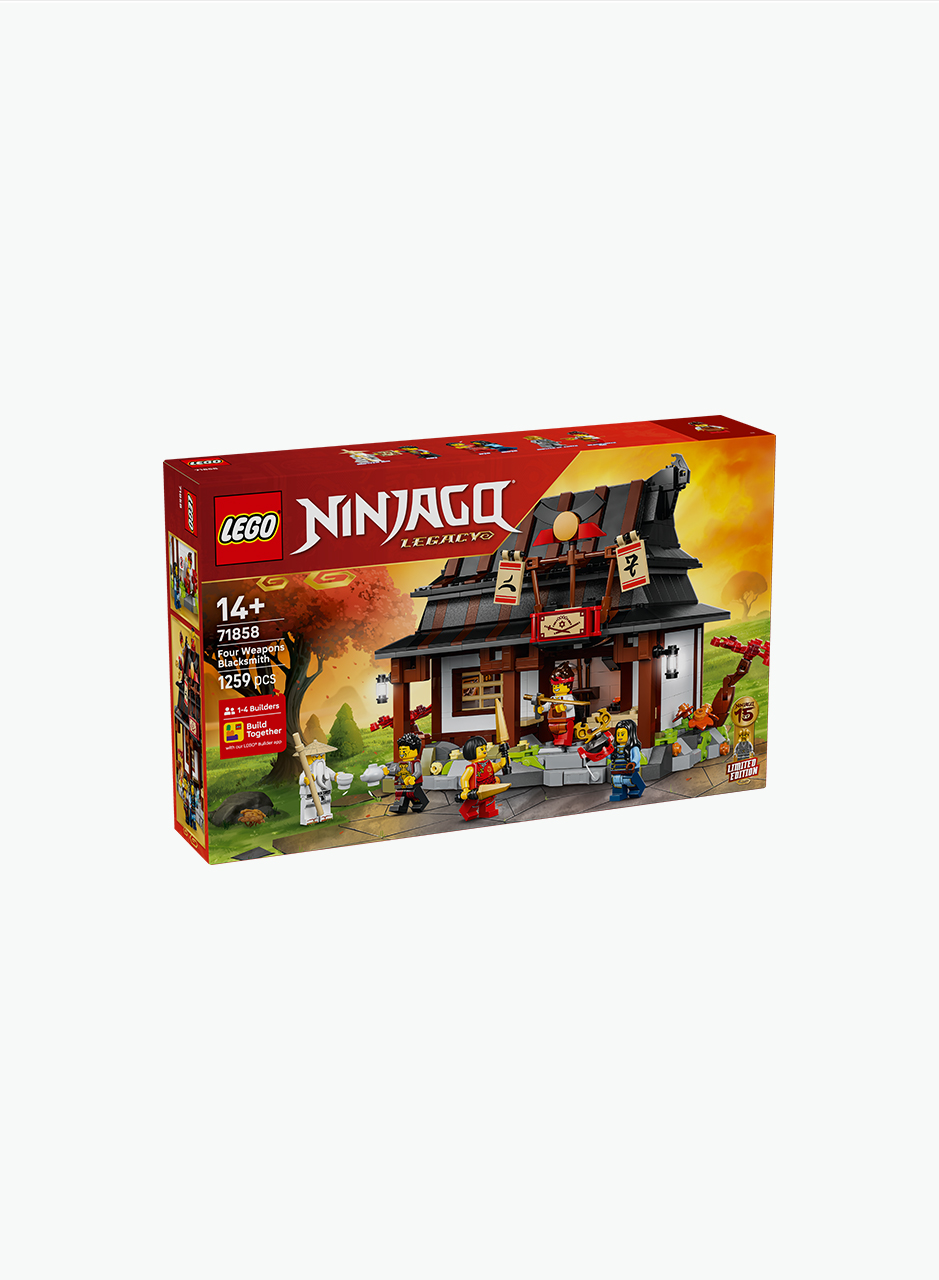 Կառուցողական խաղ Ninjago «Չորս զենքով դարբինի 15-ամյակը»