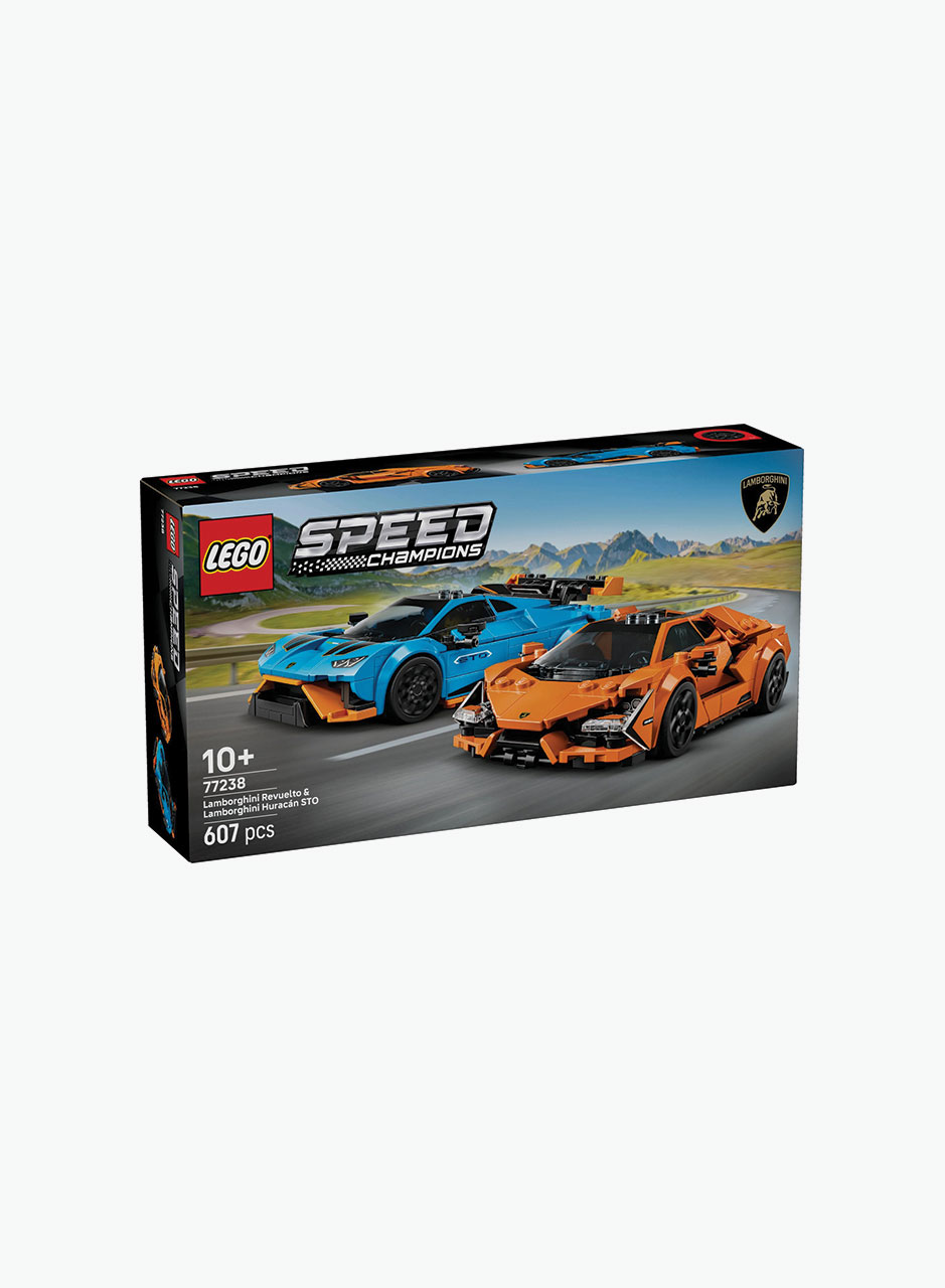 Կառուցողական խաղ Speed Champions «Lamborghini Revuelto և Huracán STO»