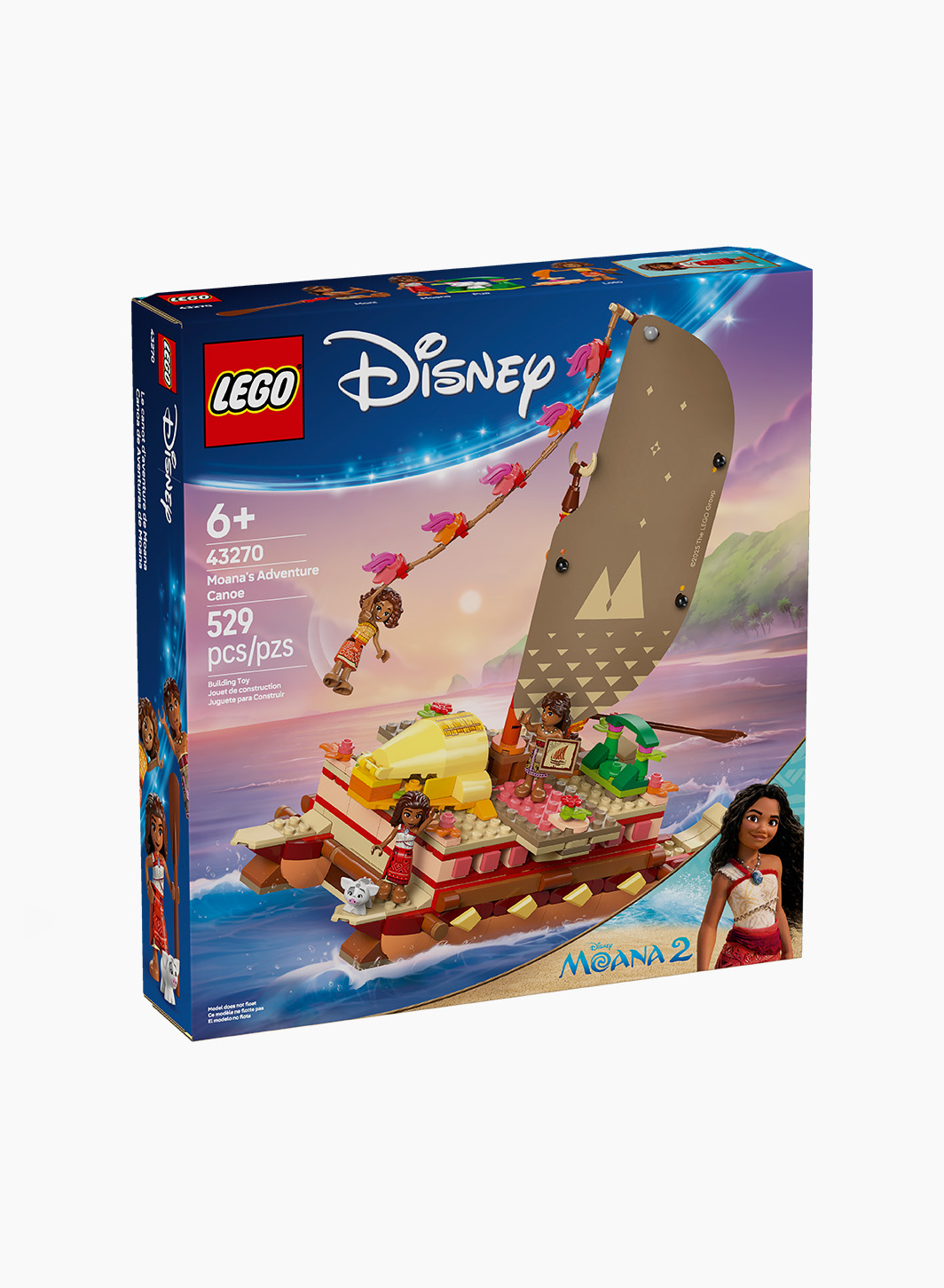 Constructor Disney "Moana's adventure canoe"