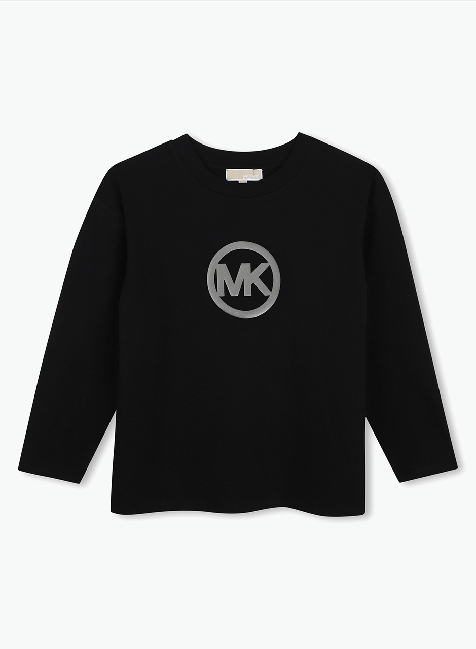 Трикотажная футболка с длинным рукавом "MK"