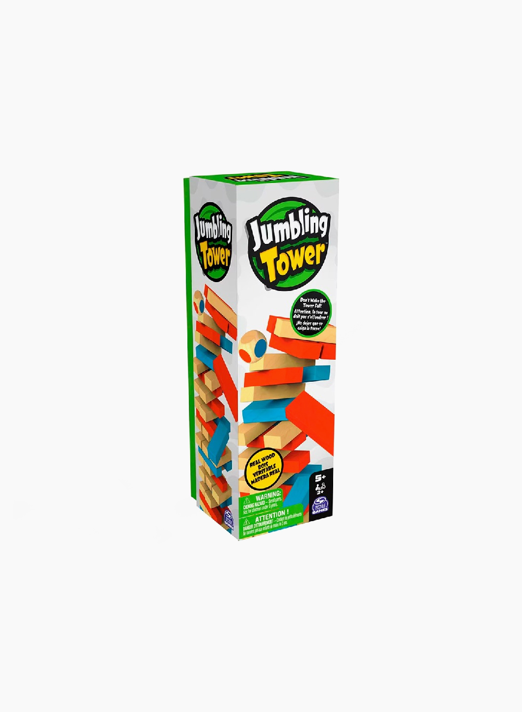 Board game "Jumbling tower"