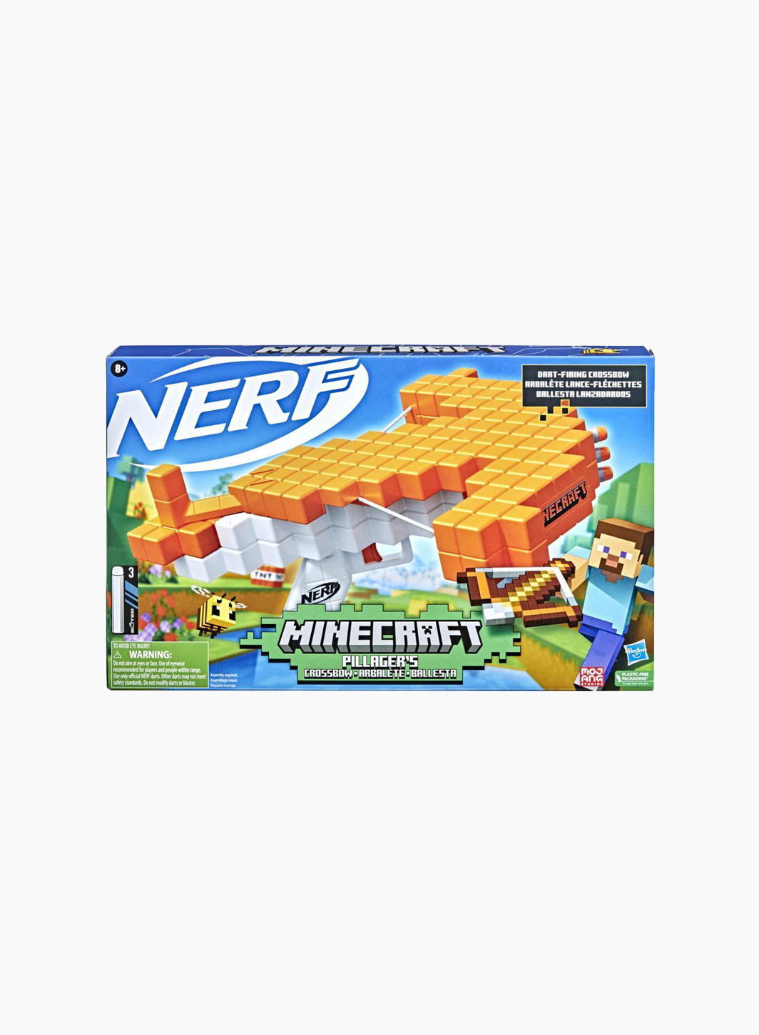 Бластер NERF MINECRAFT "PILLAGERS CROSSBOW"